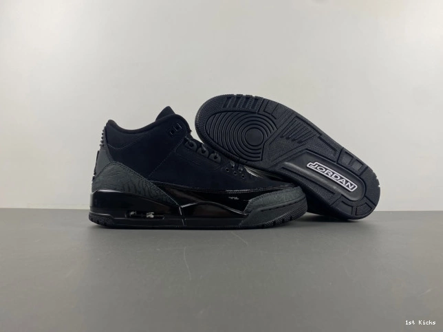 Black Air CT8532-001 Jordan 3 Cat 0703